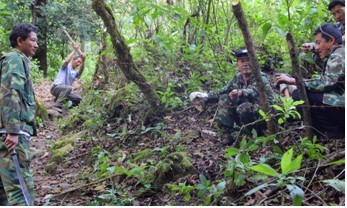 无量山大寨子黑长臂猿栖息地植被恢复及食源基地建设试验示范项目2012年第二季度进展情况报告